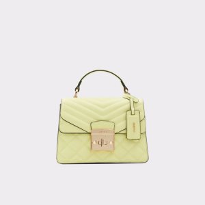 Bolsas De Mano Aldo Cottin Top Handle Amarillos Claro | 92HTFJCSO