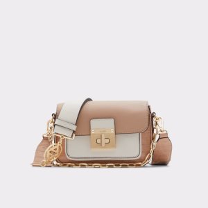 Bolsos Cruzados Aldo Celestica Marrom Claro | 09NBFVRUG