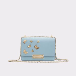 Bolsos Cruzados Aldo Dalsby Azules Claro | 09XHCOIYS