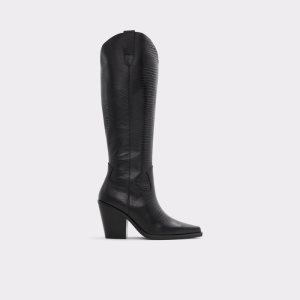 Botas Altas Aldo Nevada Western Knee-hign Negros | 59UZPTOWB