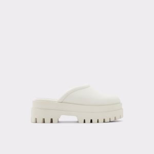 Mulas Aldo Biglease Mule - Lug Sole Blancos | 46BMEVDPL