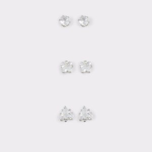 Pendientes Aldo Parer Plateados Multicolor | 40DWQYSHO