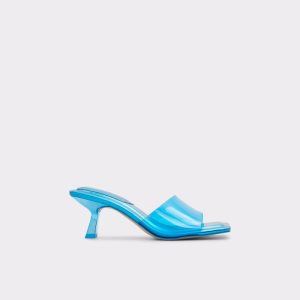 Sandalias Aldo Cassilia Tacón Mule - Stiletto Azules | 74AHMKRPY