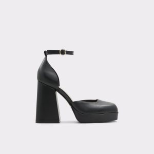 Zapatos Plataforma Aldo Emjay Tacón Mary Janes - Cup Sole Negros | 58LBTYVJA