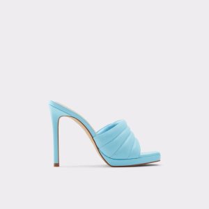 Zapatos Plataforma Aldo Gennia Tacón Mule - Stiletto Azules Claro | 13QJWVAIO