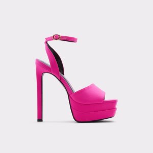 Zapatos Plataforma Aldo Koresean Tacón Sandal - Stiletto Rosas Claro | 84MAHDRGI