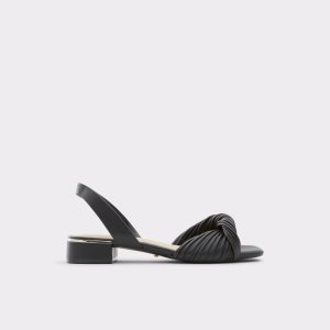 Zapatos Tacon Bloque Aldo Nabila Chanclas Sandal Negros | 73CIPJFMN